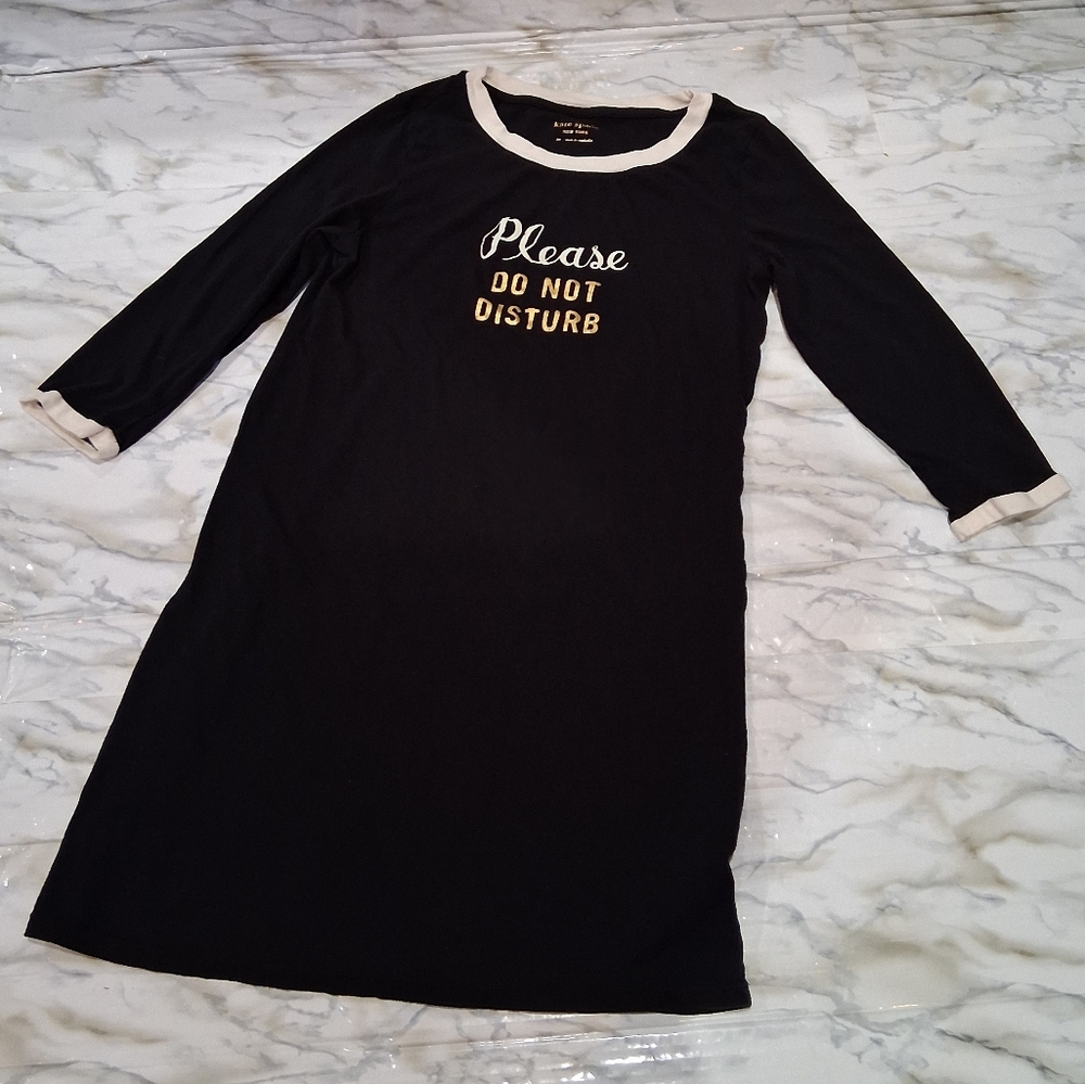 Kate Spade Black Nightgown XS